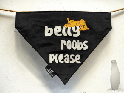 Thunder Tails BELLY ROOBS Reversible Bandana - Thunder Tails