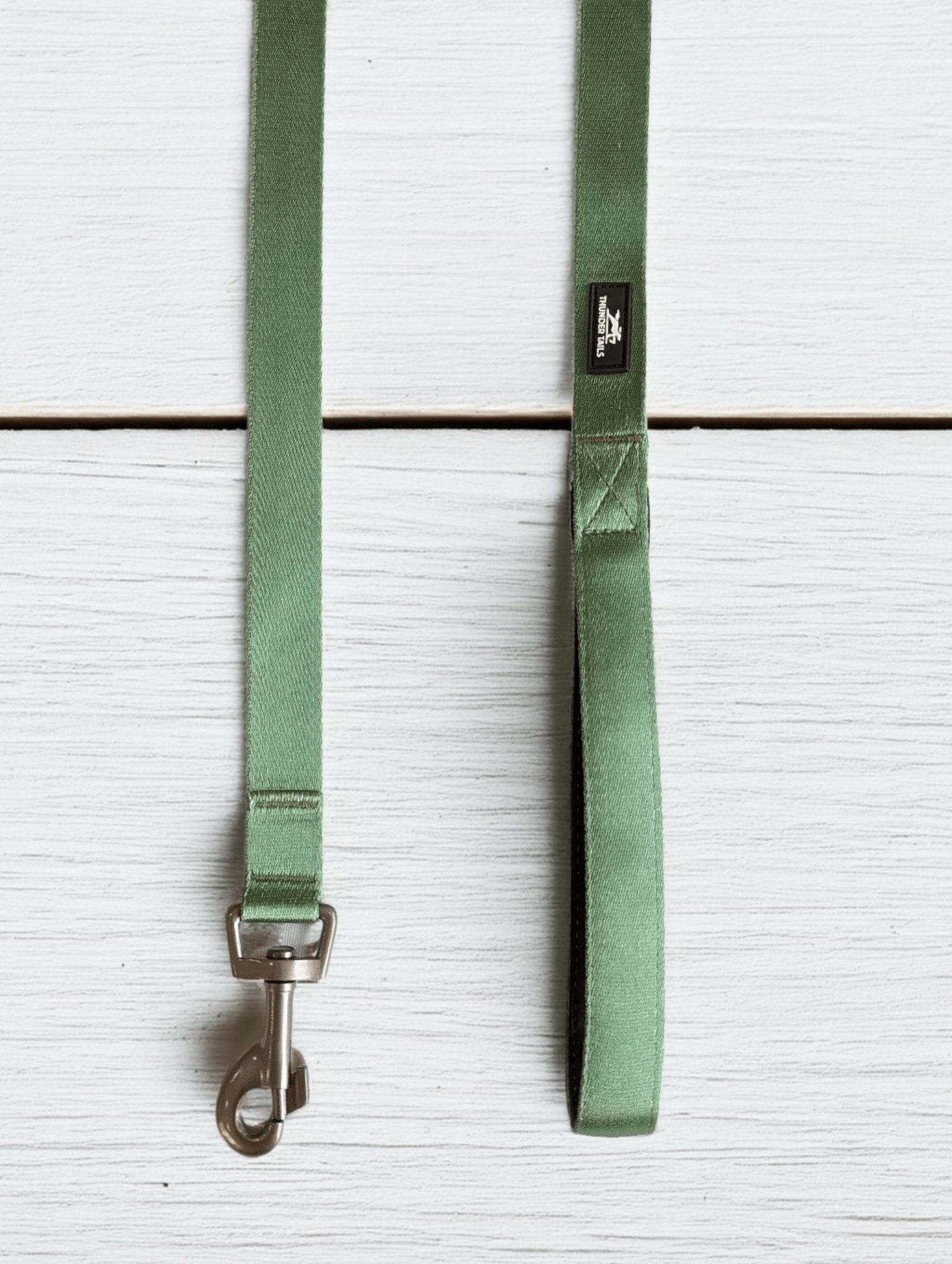 Thunder Tails Color Burst Nylon Leash- Dark Green - Thunder Tails