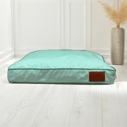 Thunder Tails Fab Flat Dog Beds- Mint Green - Thunder Tails