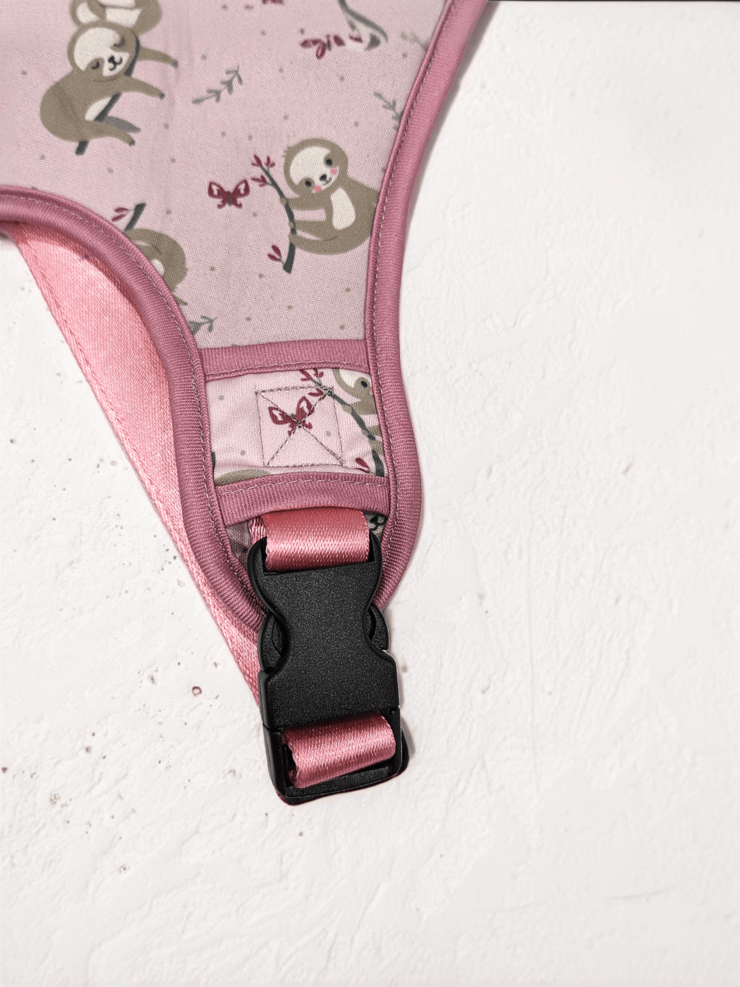 Thunder Tails Jungle Joy Neoprene Harness- Pink Koala Print - Thunder Tails