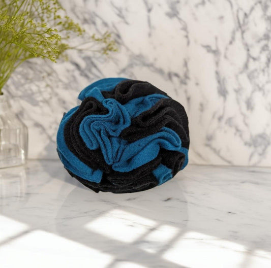 Thunder Tails Treat Trail Snuffle Ball- Black/Blue - Thunder Tails