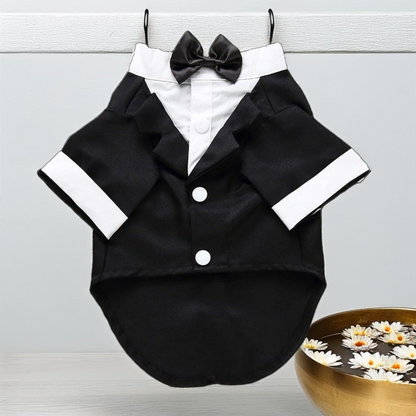 Thunder Tails Festive Tuxedo- Black